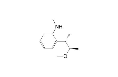 Benzenamine, 2-(2-methoxy-1-methylpropyl)-N-methyl-, (R*,S*)-