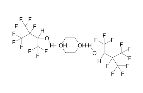 3-HYDROPERFLUORO-2-METHYL-3-BUTANOL-1,4-DIOXANE 2:1 COMPLEX