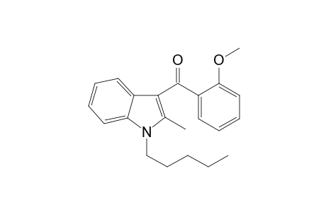 3-(2-Methoxybenzoyl)-2-methyl-1-pentylindole