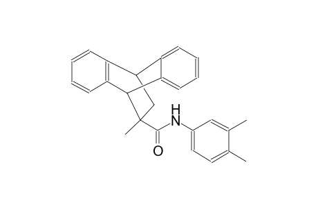 N-(3,4-dimethylphenyl)-12-methyl-9,10-dihydro-9,10-ethanoanthracene-12-carboxamide