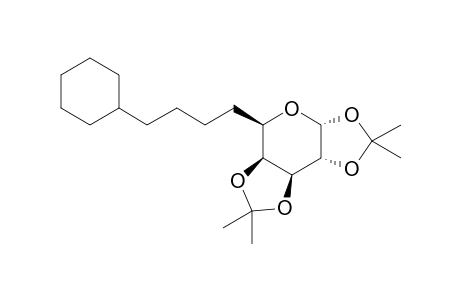 6-Deoxy-1,2 : 3,4-di-O-isopropylidene-6-C-(3'-cyclohexylpropyl)-.alpha.-D-galactopyranose