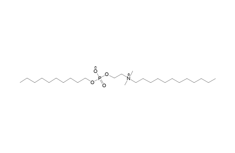 DODECANAMINIUM,N-ETHYL-2-[[HYDROXY-(DECYLOXY)-PHOSPHINYL]-OXY]-N,N-DIMETHYL-INNER-SALT