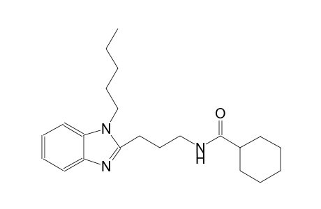 cyclohexanecarboxamide, N-[3-(1-pentyl-1H-benzimidazol-2-yl)propyl]-