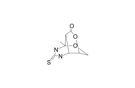 (1R,9R,5R)-METHYL-10-OXO-3-THIO-2,4-DIAZA-6,11-DIOXATRICYCLO-[3.3.2.1.2(9,8)]-UNDECANE