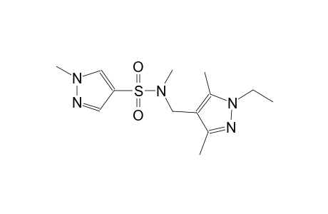 1H-pyrazole-4-sulfonamide, N-[(1-ethyl-3,5-dimethyl-1H-pyrazol-4-yl)methyl]-N,1-dimethyl-