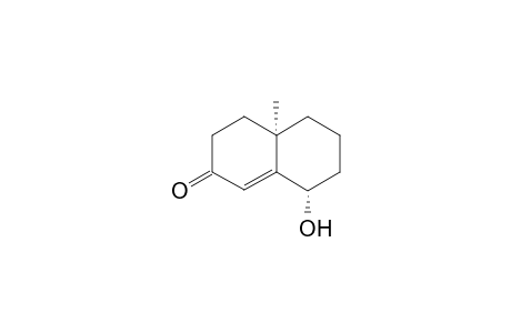 (4aR,8S)-4a-methyl-8-oxidanyl-3,4,5,6,7,8-hexahydronaphthalen-2-one