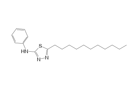 2-Phenylamino-5-undecyl-1,3,4-thiadiazole
