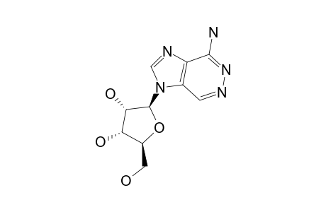 1-(BETA-D-RIBOFURANOSYL)-4-AMINOIMIDAZO-[4,5-D]-PYRIDAZINE