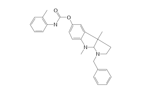 Eseroline, 1-phenylmethyl, [6-methylphenyl]carbamate