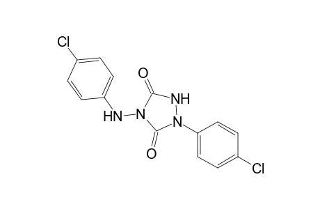 4-(4-Chloroanilino)-1-(4-chlorophenyl)-1,2,4-triazolidine-3,5-dione