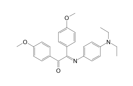 1,2-Bis(p-Methoxyphenyl)-2-[4-(N',N'-diethylamino)phenyl]iminoethanone
