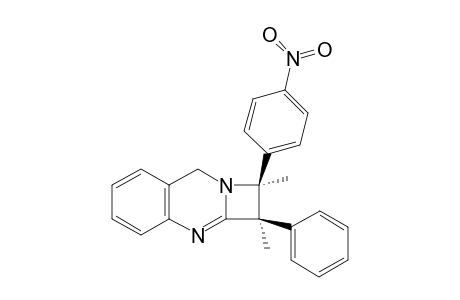 (1S,2R)-1,2-Dimethyl-1-(4-nitrophenyl)-2-phenyl-1,2-dihydroazeto[2,1-b]quinazoline