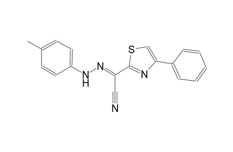 2-thiazoleacetonitrile, alpha-[(4-methylphenyl)hydrazono]-4-phenyl-