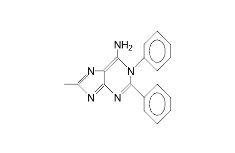 1,2-Diphenyl-8-methyl-1H-purin-6-amine