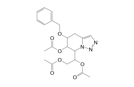 (1R,3R,4S,5R) 4-Acetoxy-3-benzyloxy-5-(1,2-diacetoxyethyl)-6,7,8-triazabicyclo[4.3.0.]non-1(9),7-dien