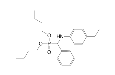phosphonic acid, [[(4-ethylphenyl)amino]phenylmethyl]-, dibutylester