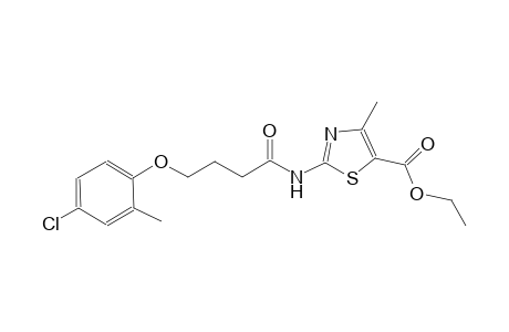 ethyl 2-{[4-(4-chloro-2-methylphenoxy)butanoyl]amino}-4-methyl-1,3-thiazole-5-carboxylate