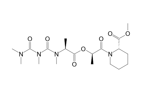 N-methyl-N-trimethylallophanoyl-L-alanyl-D-lactyl-L-homoproline Methyl Ester