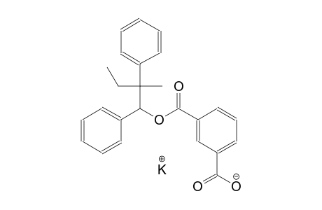 potassium 3-[(2-methyl-1,2-diphenylbutoxy)carbonyl]benzoate