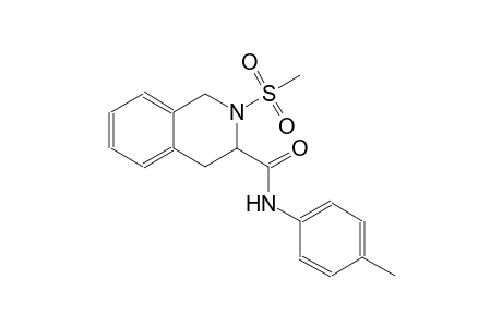 3-isoquinolinecarboxamide, 1,2,3,4-tetrahydro-N-(4-methylphenyl)-2-(methylsulfonyl)-