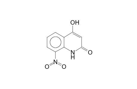 (1H)Quinolin-4-ol-2-one, 8-nitro-