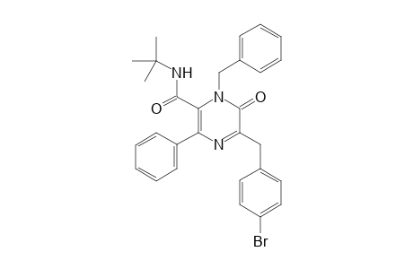1-Benzyl-5-(4-bromobenzyl)-N-(tert-butyl)-6-oxo-3-phenyl-1,6-dihydropyrazine-2-carboxamide