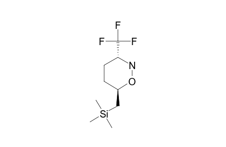 TRANS-3,4,5,6-TETRAHYDRO-6-[(TRIMETHYLSILYL)-METHYL]-3-(TRIFLUOROMETHYL)-2H-1,2-OXAZINE