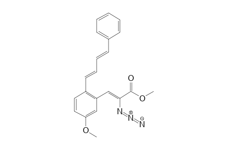 Methyl .alpha.-azido-2-[4'-phenylbuta-1',3'-dienyl)-5-methoxycinnamate