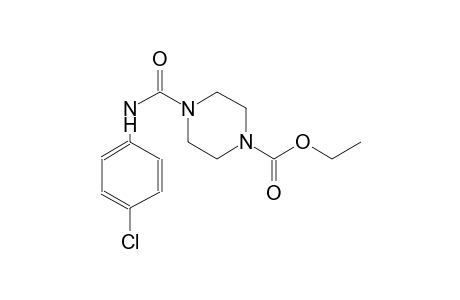 ethyl 4-[(4-chloroanilino)carbonyl]-1-piperazinecarboxylate