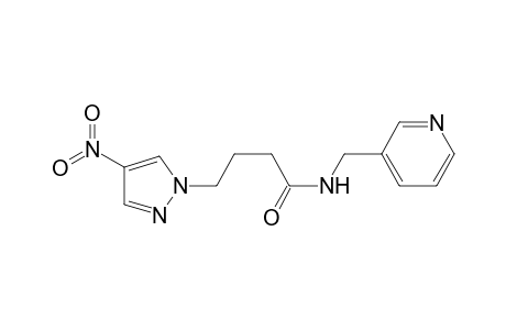 1H-Pyrazole-1-butanamide, 4-nitro-N-(3-pyridinylmethyl)-