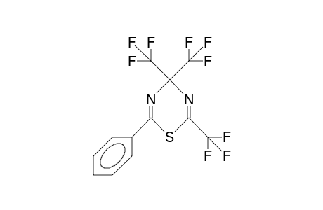 4,4,6-Tris(trifluoromethyl)-2-phenyl-4H-1,3,5-thiadiazine