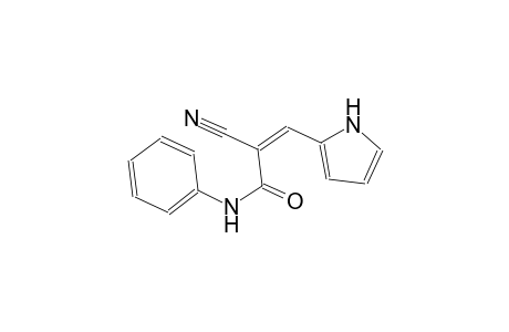 (2Z)-2-cyano-N-phenyl-3-(1H-pyrrol-2-yl)-2-propenamide