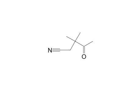 3,3-Dimethyl-4-oxopentanenitrile