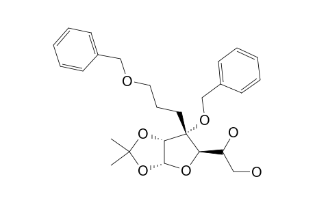 3-O-BENZYL-3-C-(3-BENZYLOXY)-PROPYL-1,2-O-ISOPROPYLIDENE-ALPHA-D-ALLOFURANOSE