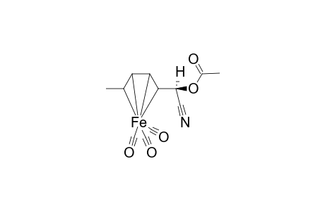 (1RS,2RS,5SR,2E,4E)-Tricarbonyl-{[.eta(4).-(2->5)-1-cyanohexa-3,5-dienyl]acetate}-iron