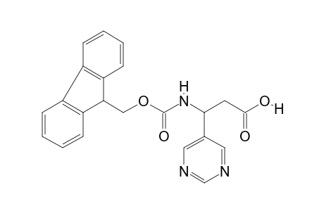 3-(9H-fluoren-9-ylmethoxycarbonylamino)-3-pyrimidin-5-yl-propionic acid