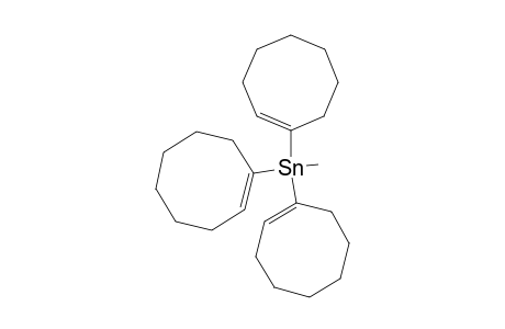 Tris(1-Cycloctenyl) methylstannane