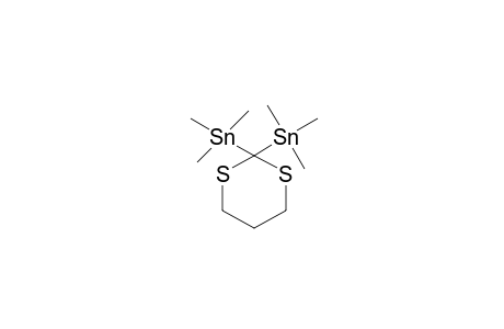 (m-dithian-2-ylidene)bis[trimethylstannane]