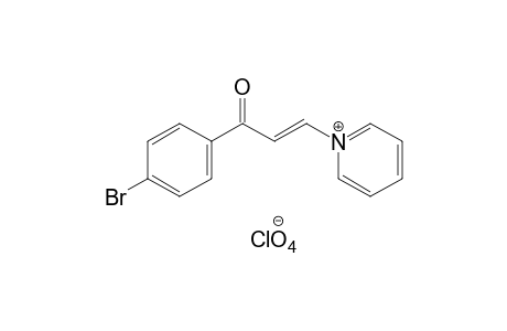 trans-1-[3-(p-bromophenyl)-3-oxopropenyl]pyridinium perchlorate