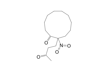 2-NITRO-2-(3'-OXO-BUTYL)-CYCLOUNDECANONE