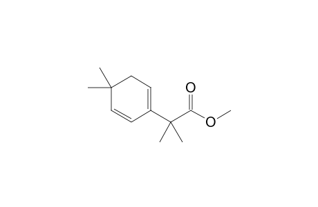 2-(4,4-dimethyl-1-cyclohexa-1,5-dienyl)-2-methylpropanoic acid methyl ester