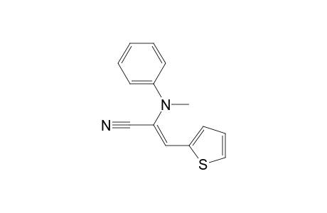 .alpha.-(N-Methylanilino)-.beta.-(2-thienyl)acrylonitrile