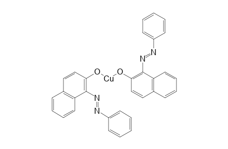 Bis[1-(2-pyridylazo)-2-naphtholato]copper(II)