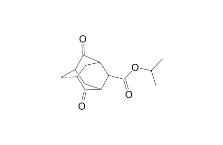 2-Adamantanecarboxylic acid, 4,8-dioxo-, isopropyl ester
