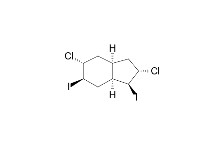 CIS-3,CIS-8-DICHLORO-TRANS-4,TRANS-7-DIIODO-CIS-BICYCLO[4.3.0]NONANE