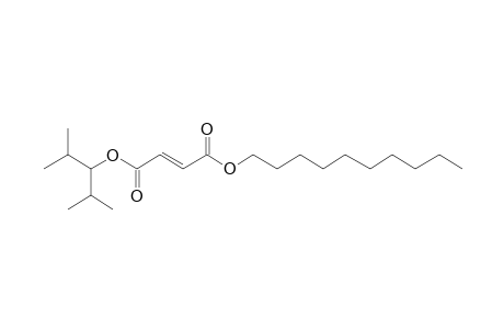 Fumaric acid, decyl 2,4-dimethylpent-3-yl ester