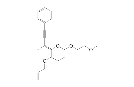 [(E)-3-fluoro-4-(2-methoxyethoxymethoxy)-5-prop-2-enoxyhept-3-en-1-ynyl]benzene