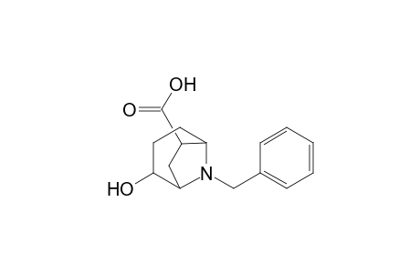 8-Benzyl-2-exo-hydroxy-8-azabicyclo[3.2.1]octane-6-exo-carboxylic acid