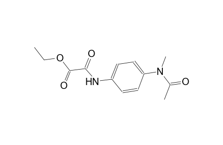 ethyl {4-[acetyl(methyl)amino]anilino}(oxo)acetate