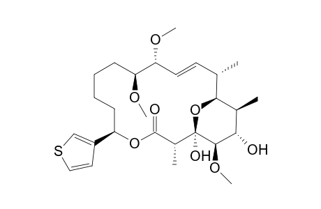 (17R)-(3'-Thienyl)-17-desphenylsoraphen